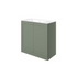 london 815mm floor standing basin unit basin matt reed green with black handles, Alessio, Sink Vanity Unit, Basin Unit, 7