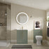london 615mm floor standing basin unit basin matt reed green with gold handles 1, Alessio, Sink Vanity Unit, Basin Unit, 1