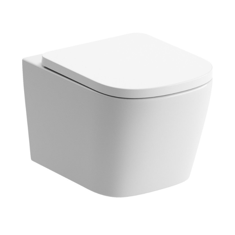 luca rimless wall hung wc soft close toilet seat, Alessio, Wall Hung Toilet, 2