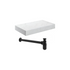 marbella 800mm wall hung white marble basin unit set bottle trap, Alessio, Wall Hung Vanity Unit, 6