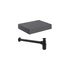 marbella 600mm wall hung grey marble basin unit set bottle trap, Alessio, Wall Hung Vanity Unit, 7