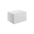 marbella 600mm wall hung white marble basin unit set bottle trap, Alessio, Wall Hung Vanity Unit, 4