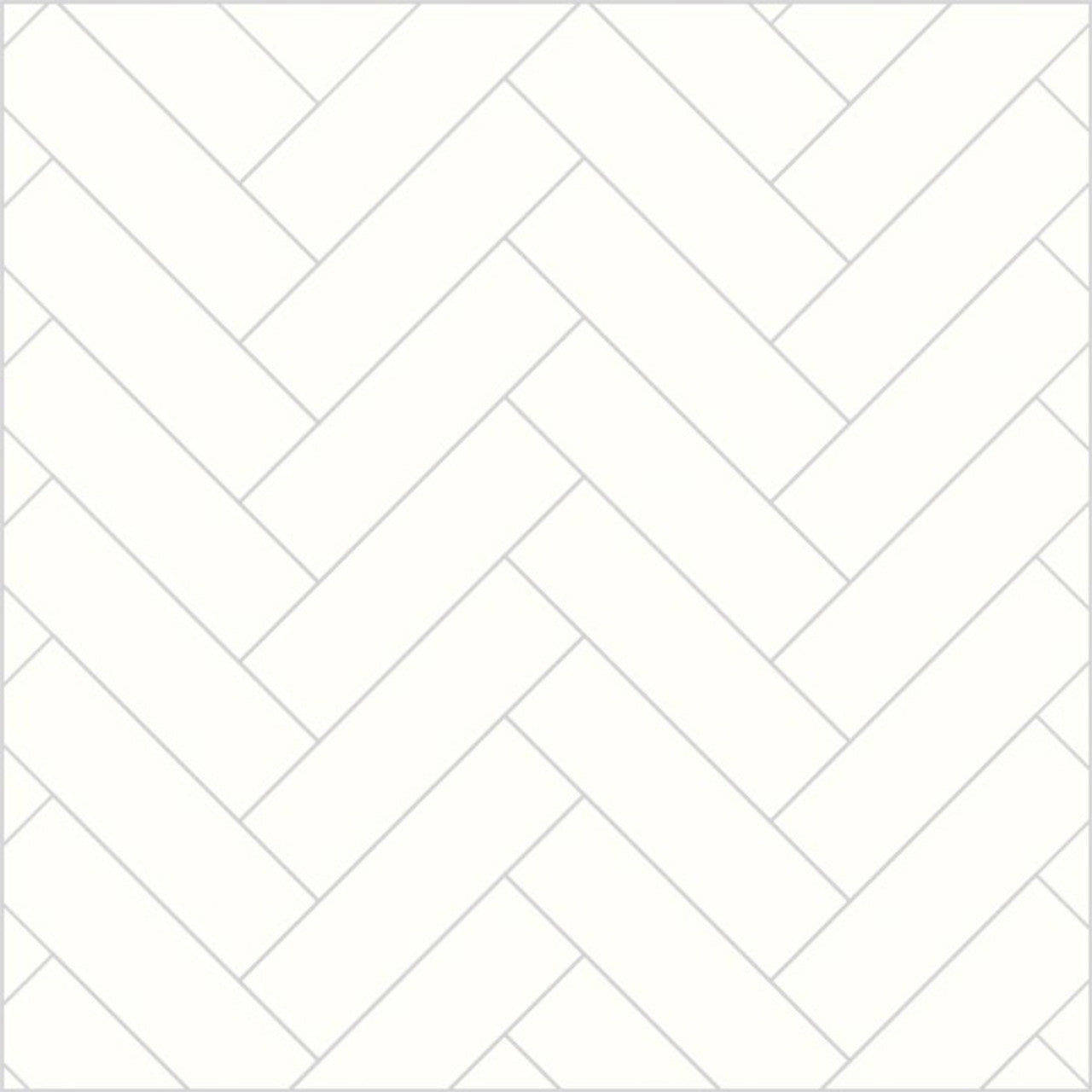 Multipanel Alpine White Herringbone Tile Effect Wet Wall Shower Panel
