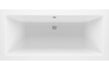 Lucio Bath Suite 1700mm with White Gloss 600mm Basin Unit And Toilet