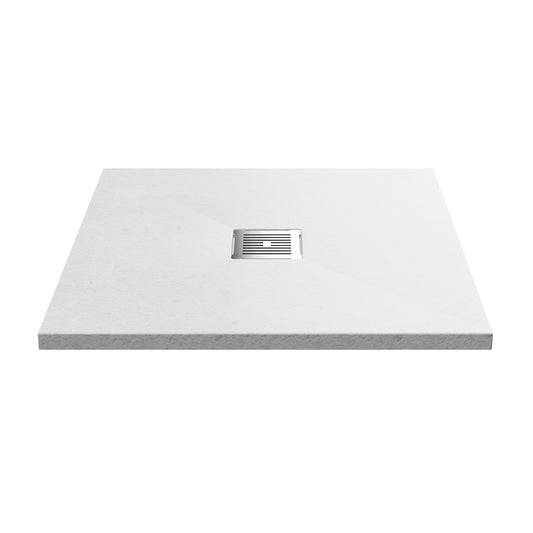 nuie square shower tray 800 x 800mmnlt61006, Nuie, white, Shower Trays, Square Trays, 1