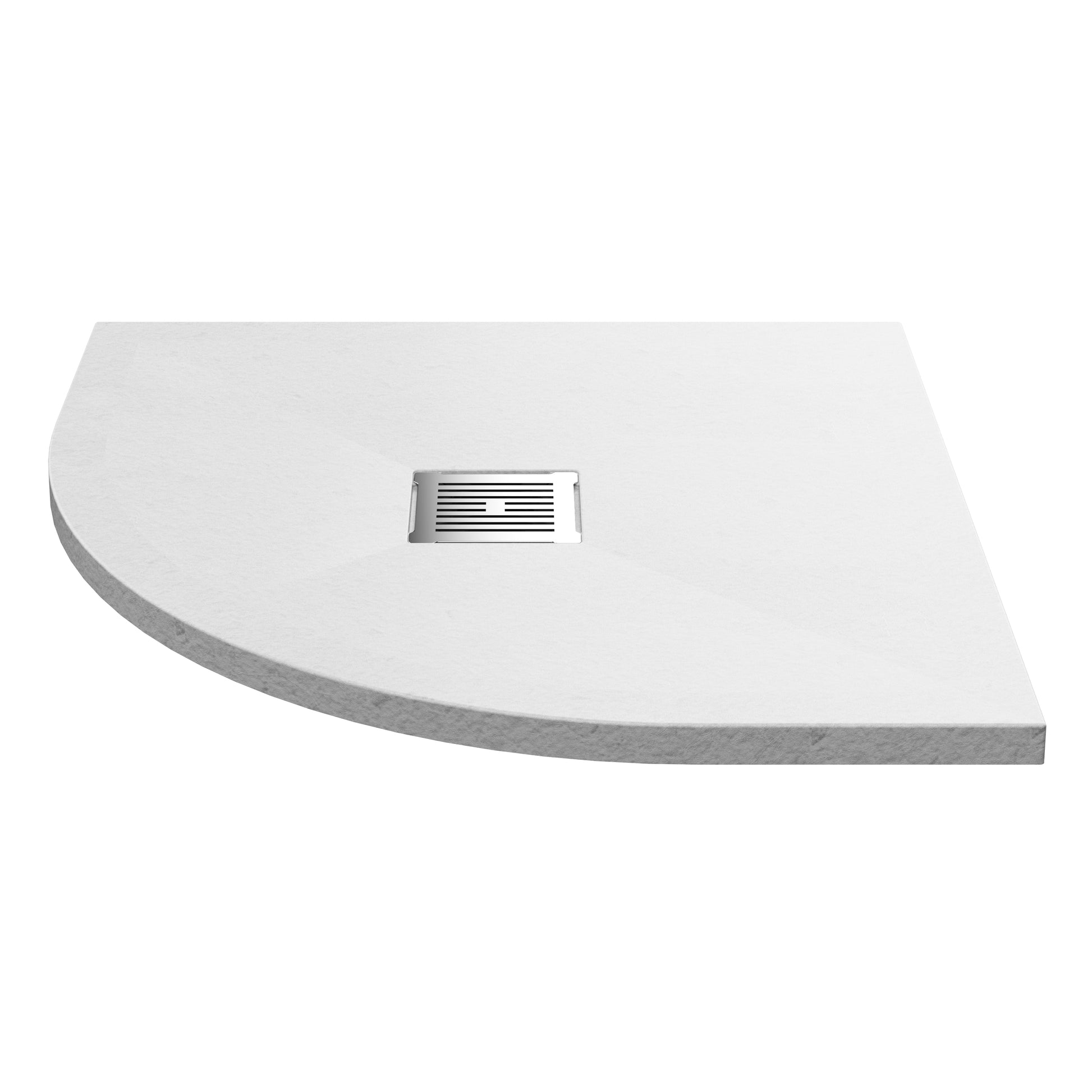 Nuie Quad Shower Tray 800 x 800mm - White Slate