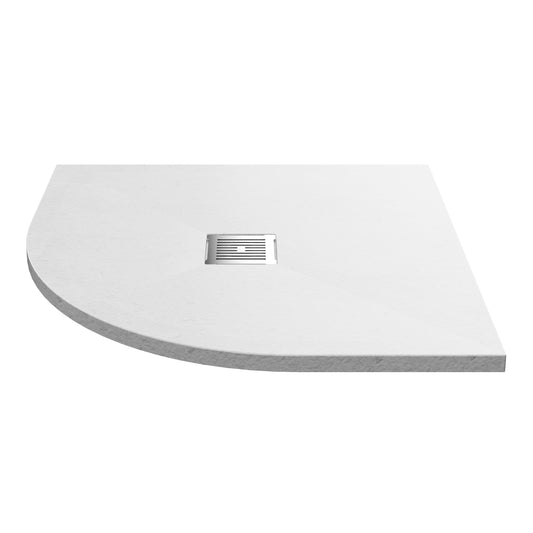 nuie quad shower tray 900 x 900mmnlt61106, Nuie, white, Quadrant Trays, Shower Trays, Slate Shower Trays, 1