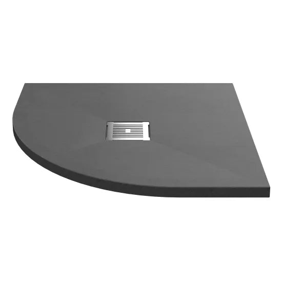 Nuie Quad Shower Tray 800 x 800mm - Grey Slate