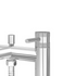 core bath shower mixer tap chrome, Scudo, Chrome Bath Shower Mixer Taps, Bath Taps, Taps, 3