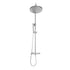 core chrome round rigid riser shower, Scudo, Mixer Showers, Showers, 1