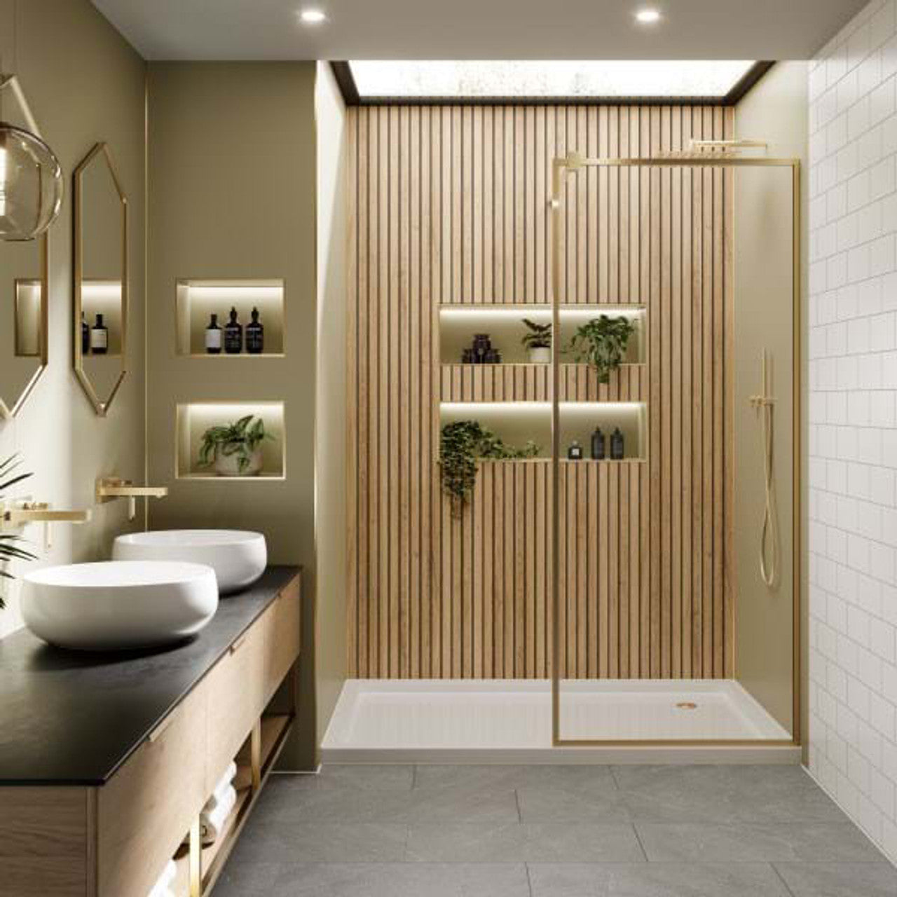 Nature panel - Bleached Cuneo Oak (3311) - Hydro-Lock T&G - 2400x598x11mm