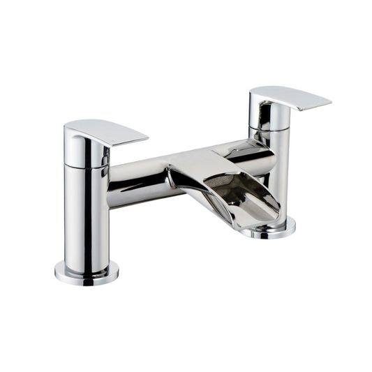 nicci chrome bath filler mixer tap, Alessio, Chrome Bath Taps, Taps, 1