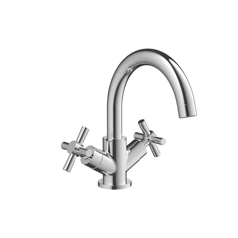 Oxford Chrome Basin Mixer Tap & Waste