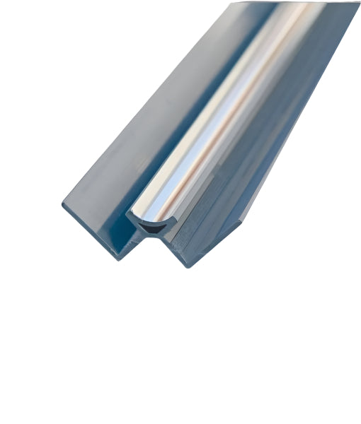 Internal Corner Chrome 2450mm Length Aluminium Profile