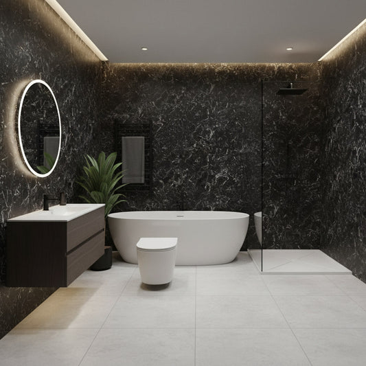 Perform Nero Lux Elements Wet Wall Panel