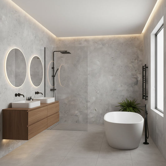 Perform Pietra White Elements Wet Wall Panel
