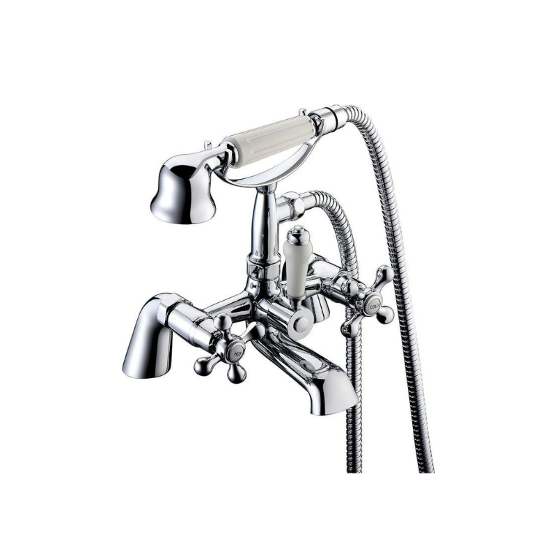 Piero Bath Shower Mixer Tap Chrome