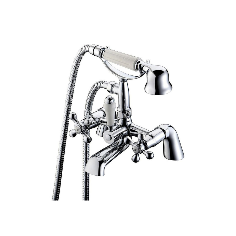 Piero Bath Shower Mixer Tap Chrome