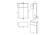 paris-503mm-floor-standing-wc-unit-matt-clay, Alessio, Toilet Unit, 2