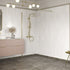 rosa 1200mm brushed brass wetroom panel, Alessio, Brushed Brass, Shower Enclosures, Walk In Shower Enclosures, 1