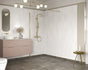 rosa 1400mm brushed brass wetroom panel, Alessio, brushed brass, Shower Enclosures, Walk In Shower Enclosures, 2