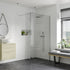 rosa 1200mm wetroom panel with 300mm rotatable panel support bar, Alessio, Chrome, Shower Enclosures, Walk In Shower Enclosures, 1
