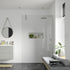 rosa 1000mm wetroom panel support bar, Alessio, Chrome, Shower Enclosures, Walk In Shower Enclosures, 1