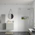 rosa 500mm wetroom panel support bar, Alessio, Chrome, Shower Enclosures, Walk In Shower Enclosures, 2