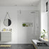 rosa 800mm wetroom panel support bar, Alessio, Chrome, Shower Enclosures, Walk In Shower Enclosures, 1