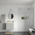 rosa 700mm wetroom panel support bar, Alessio, Chrome, Shower Enclosures, Walk In Shower Enclosures, 2