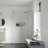 rosa 1200mm wetroom panel with 700mm side panel support bar, Alessio, chrome, Shower Enclosures, Walk In Shower Enclosures, 2