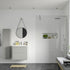 rosa 1400mm wetroom panel support bar, Alessio, Chrome, Shower Enclosures, Walk In Shower Enclosures, 2
