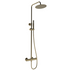 round thermostatic bar mixer shower brushed bronze, Alessio, Mixer Showers, Showers, 2