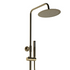 round thermostatic bar mixer shower brushed bronze, Alessio, Mixer Showers, Showers, 5