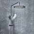messi round cool touch rigid riser shower, Scudo, Mixer Showers, Showers, 2