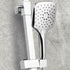helier square cool touch rigid riser shower, Scudo, Mixer Showers, Showers, 3