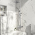 block square rigid riser shower with bath filler, Scudo, Mixer Showers, Showers, 1