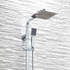 elliot chrome square rigid riser shower, Scudo, Mixer Showers, Showers, 2