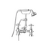 sabrina bath shower mixer tap with shower kit, Alessio, Chrome Bath Shower Mixer Taps, Bath Taps, Taps, 2