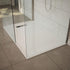 25mm linear 1000x800mm slim rectangular tray waste, Alessio, white, Anti-Slip Trays, Rectangular Trays, Shower Trays, 3