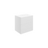 valente 610mm wall hung 2 drawer basin unit basin matt white, Alessio, Wall Hung Vanity Unit, 3