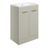 valente 615mm floor standing 2 door basin unit basin matt olive green, Alessio, Sink Vanity Unit, Basin Unit, 1