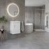 Vault Gloss White 400mm Wall Hung Vanity & Basin