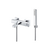 vema lys wall mounted bath shower mixer tap, Vema, Chrome Bath Shower Mixer Taps, Bath Taps, Taps, Wall Mounted Bath Taps, 1