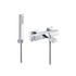 vema lys wall mounted bath shower mixer tap, Vema, Chrome Bath Shower Mixer Taps, Bath Taps, Taps, Wall Mounted Bath Taps, 2