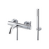 vema maira wall mounted bath shower mixer tap chrome, Vema, Chrome Bath Shower Mixer Taps, Bath Taps, Taps, 3