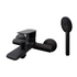 vema timea matt black wall mounted bath shower mixer, Vema, Black Bath Shower Mixer Taps, Bath Taps, Taps, Wall Mounted Bath Taps, 1