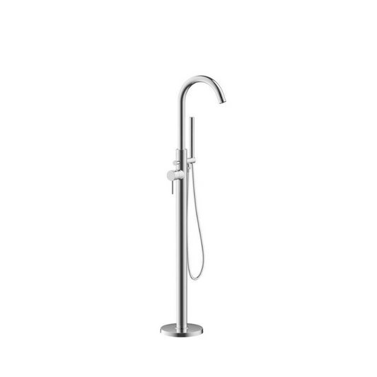 vito chrome freestanding bath shower mixer kit, Alessio, Chrome Bath Taps, Free Standing Bath Taps, Taps, 1