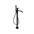 vema timea matt black floor standing bath shower mixer tap, Vema, Black Bath Taps, Taps, 2