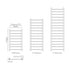 scudo-vibe-towel-radiator-500x1200mm, Scudo, Heating, Radiators, Towel Rails, 3